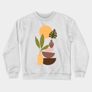 Tropical - boho art Crewneck Sweatshirt